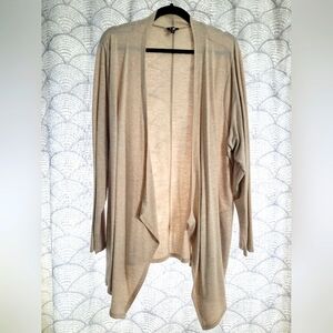 Cable & Gauge Long Sleeve Cardigan With Pockets Size 3x